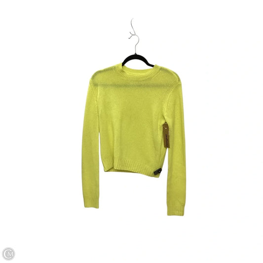 Sweater By Clothes Mentor In Yellow, Size: S
