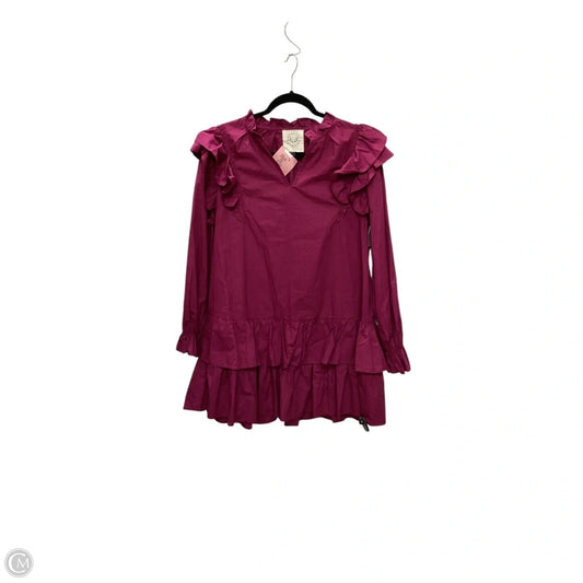 Dress Casual Short By Fantastic Fawn In Purple, Size: S