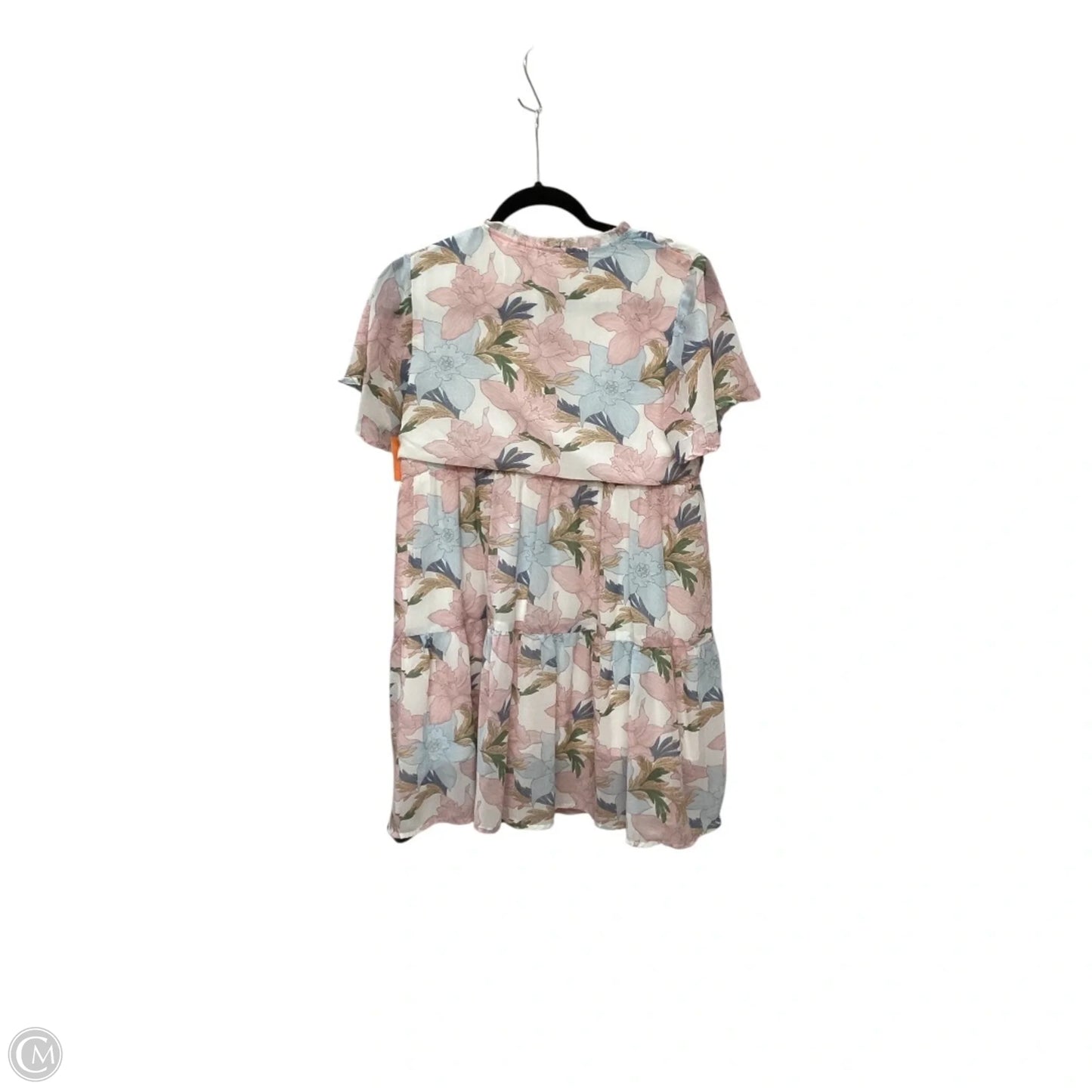 Dress Casual Short By Clothes Mentor In Floral Print, Size: S