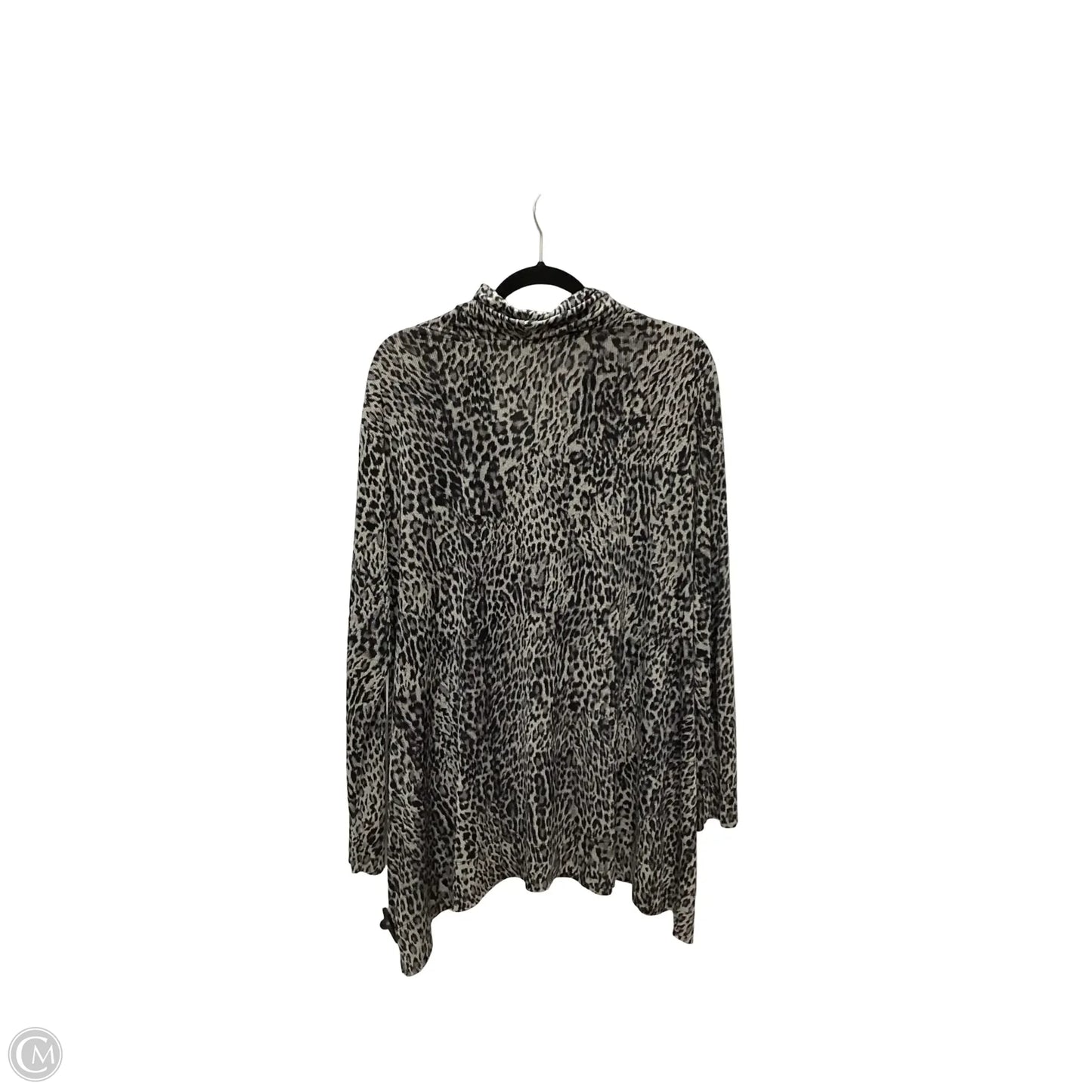 Top Long Sleeve By Chicos In Animal Print, Size: 2