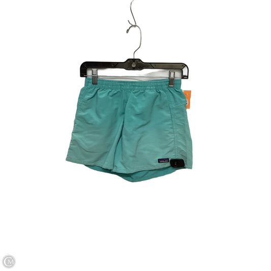 Athletic Shorts By Patagonia In Teal, Size: Xxs