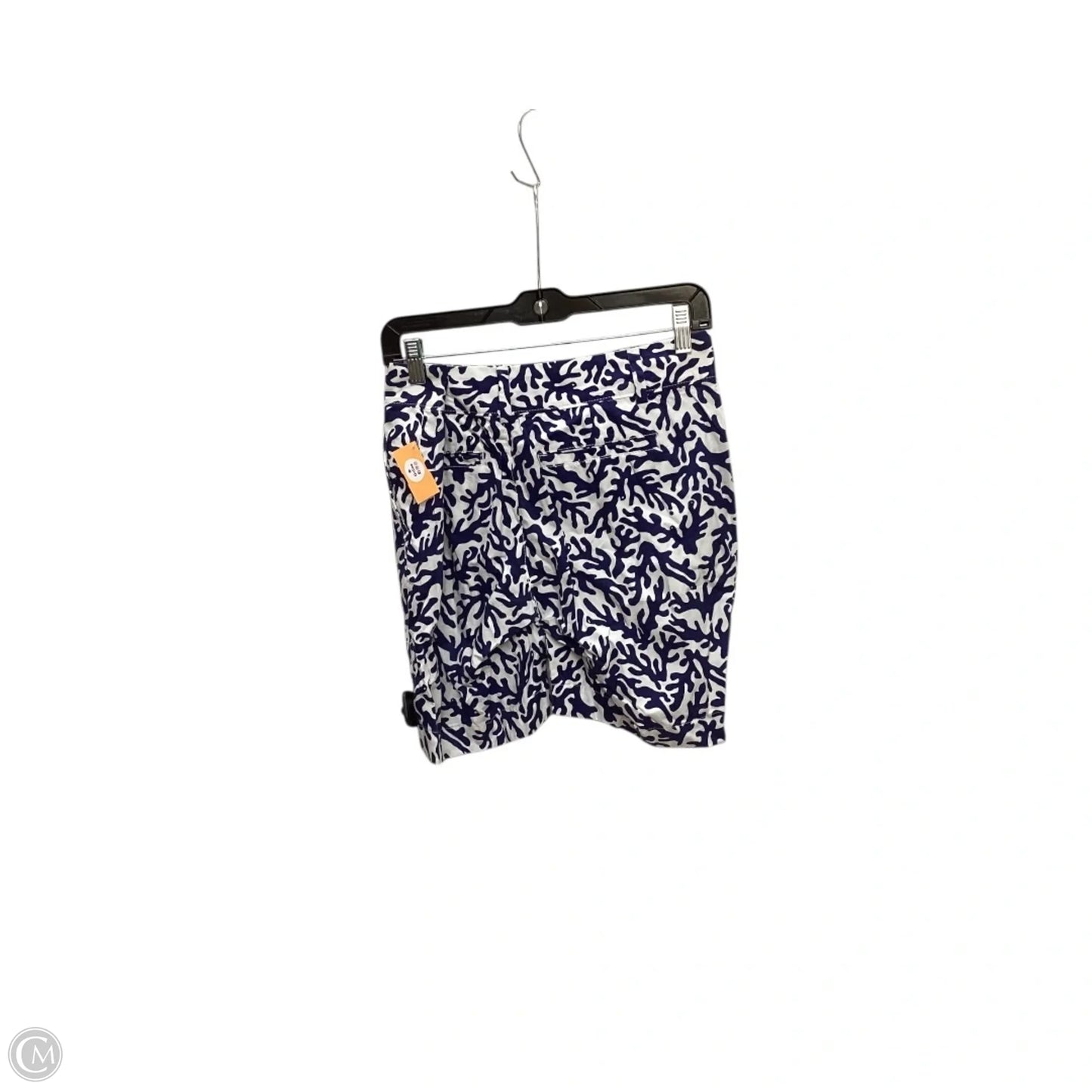 Shorts Designer By Lilly Pulitzer In Blue & White, Size: 6