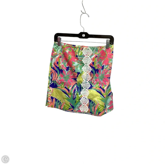 Skirt Mini & Short By Lilly Pulitzer In Multi-colored, Size: 6