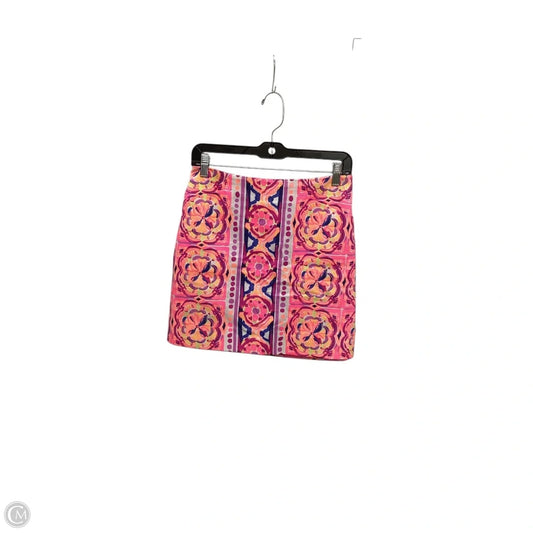 Skirt Mini & Short By Lilly Pulitzer In Multi-colored, Size: 4