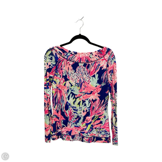 Top Long Sleeve Designer By Lilly Pulitzer In Multi-colored, Size: S
