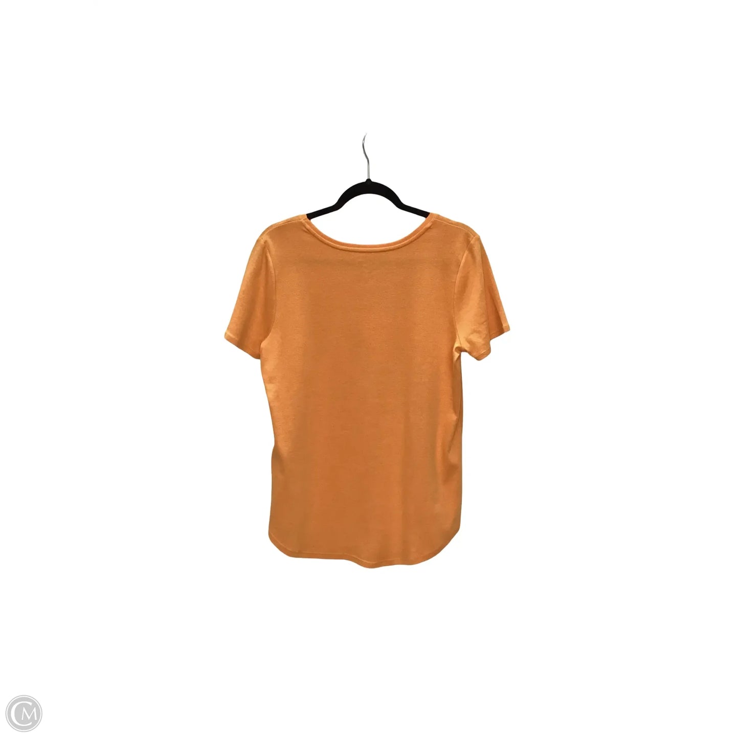 Top Short Sleeve By Chicos In Orange, Size: 2