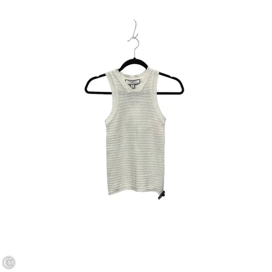 Blouse Sleeveless By Clothes Mentor In White, Size: Xs