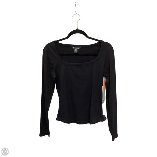 Athletic Top Long Sleeve Crewneck By Athleta In Black, Size: M