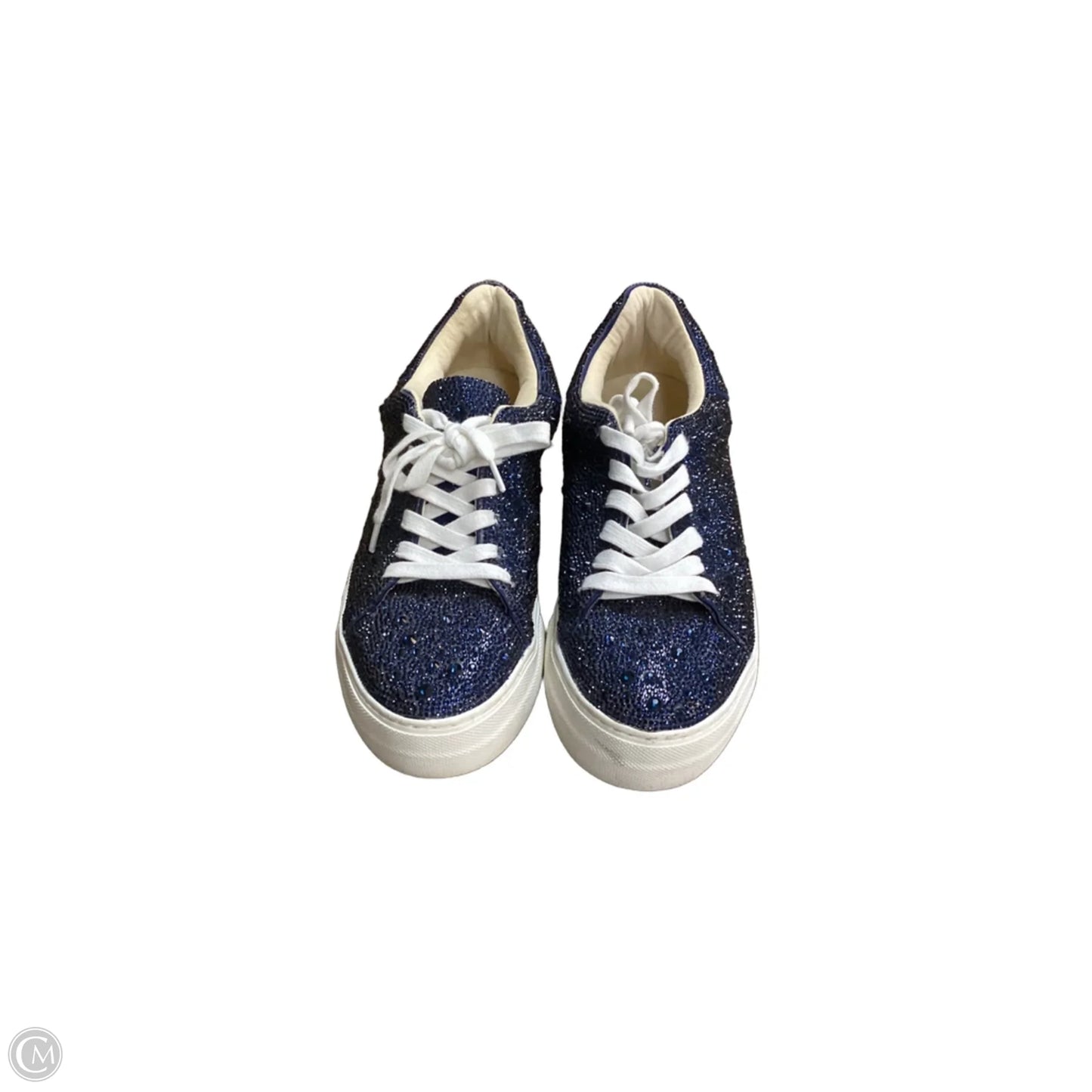 Shoes Sneakers By Betsey Johnson In Navy, Size: 8