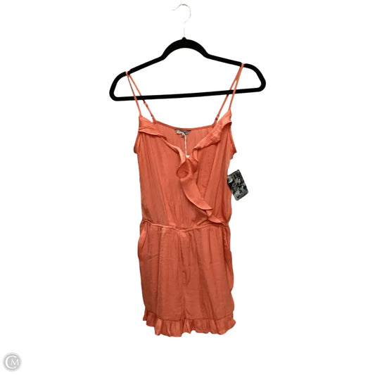 Romper By Naked Zebra In Orange, Size: S