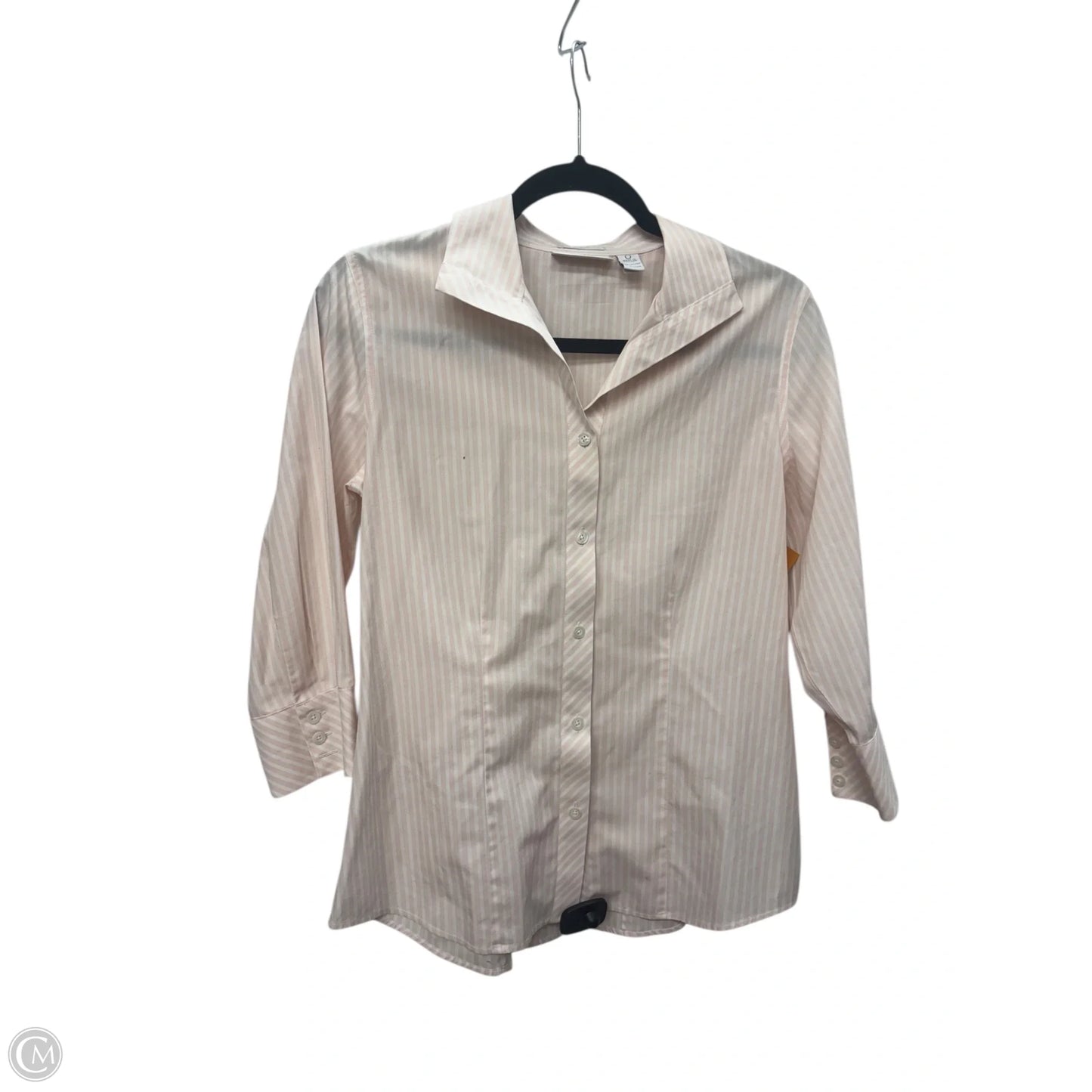 Top Long Sleeve By Chicos In Pink, Size: 0