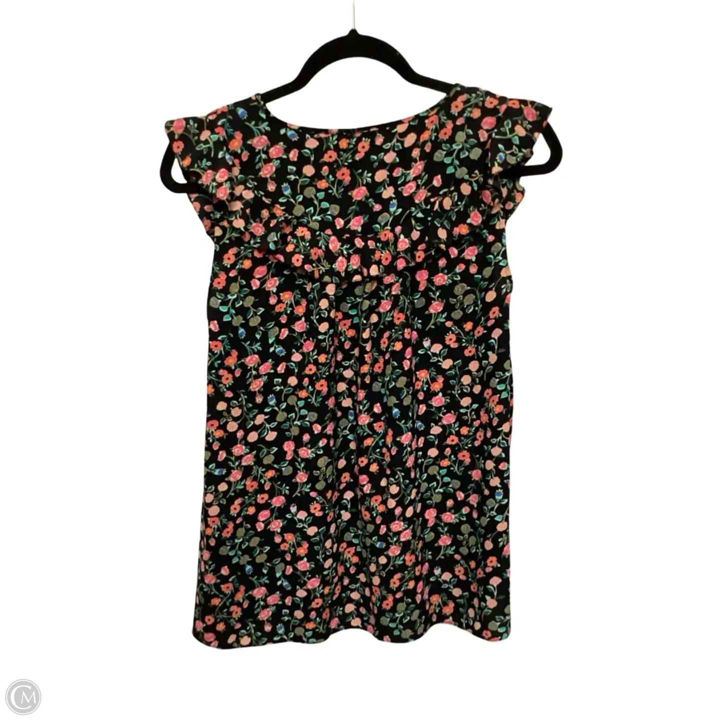 Blouse Designer By Kate Spade In Floral Print, Size: L