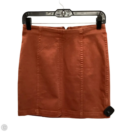 Skirt Mini & Short By Free People In Red, Size: 6