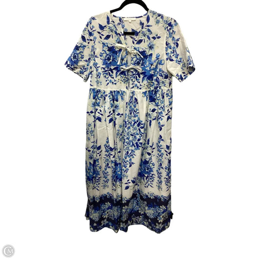 Dress Casual Maxi By Olivaceous In Floral Print, Size: M