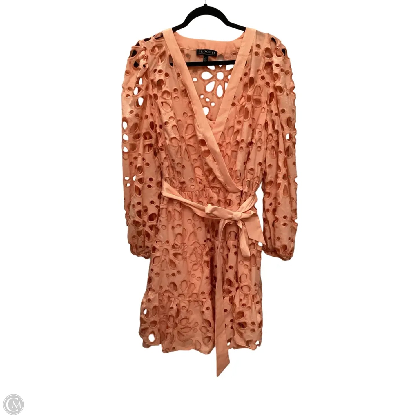 Dress Party Short By Eloquii In Orange, Size: 18