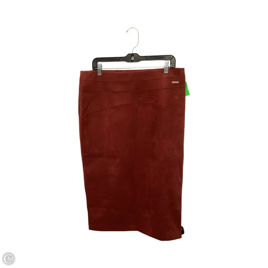 Skirt Midi By Marc New York In Red, Size: L