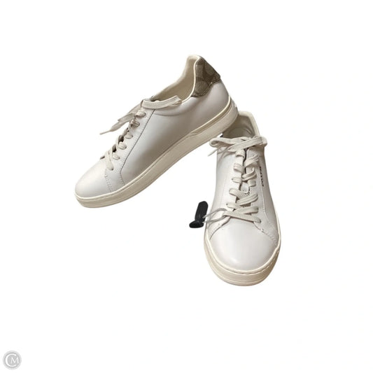 Shoes Designer By Coach In Cream, Size: 11