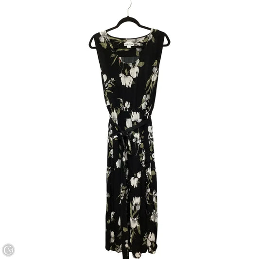 Dress Casual Midi By Ava & Viv In Floral Print, Size: 1x
