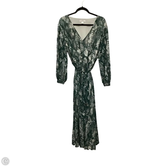 Dress Casual Maxi By Ava & Viv In Green, Size: 1x