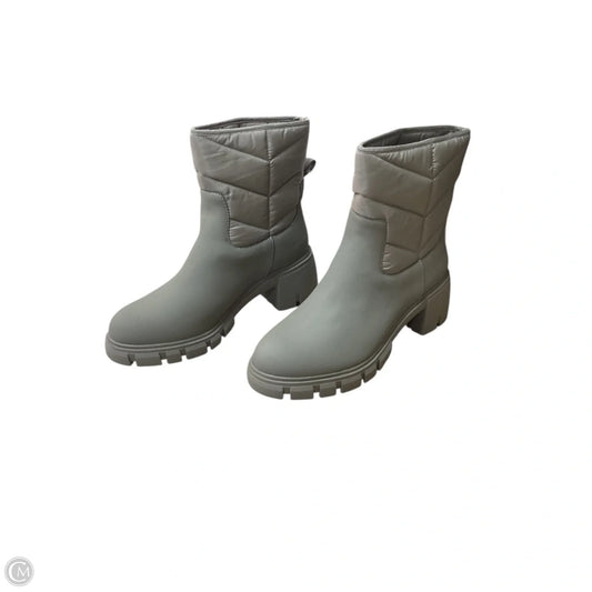 Boots Ankle Heels By Steve Madden In Grey, Size: 11