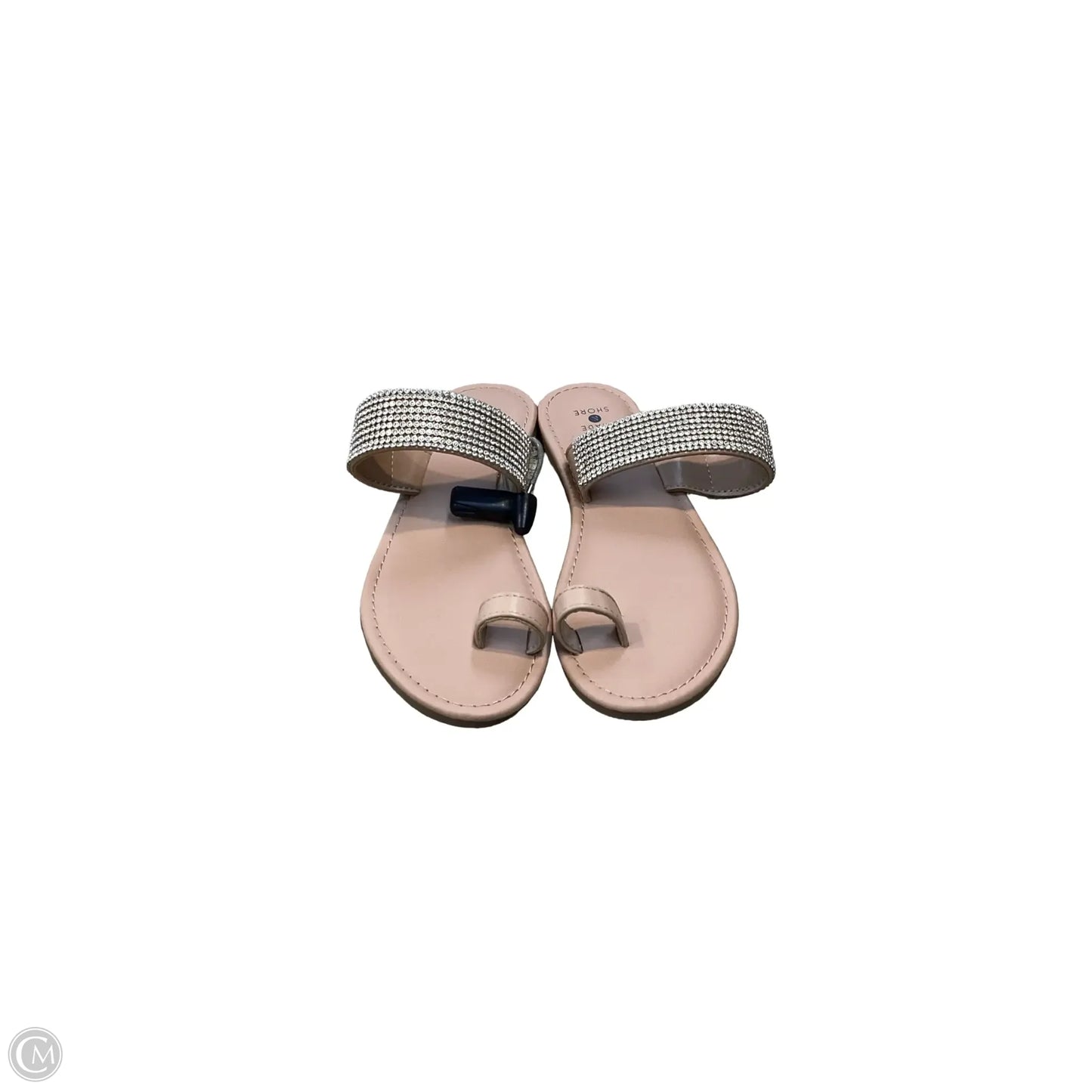 Sandals Flats By Shade & Shore In Tan, Size: 7