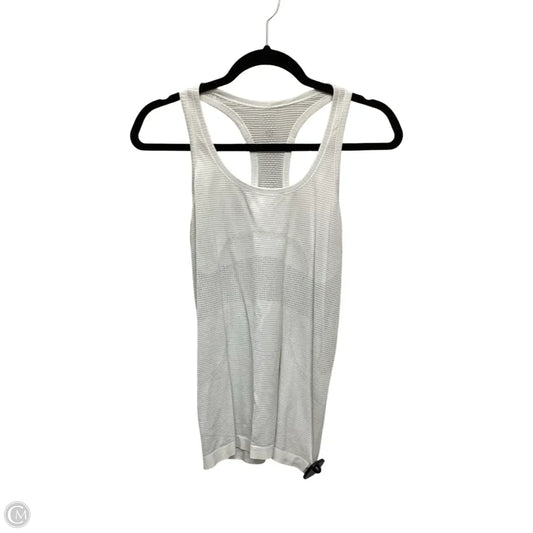 Athletic Tank Top By Lululemon In White, Size: 8