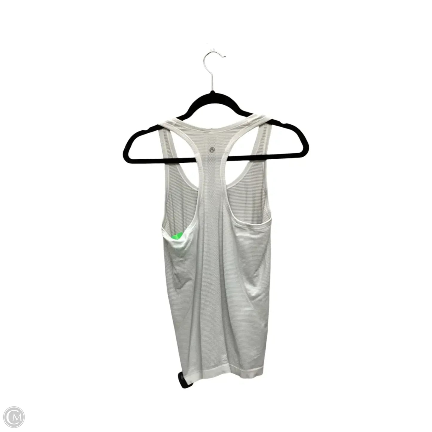 Athletic Tank Top By Lululemon In White, Size: 8