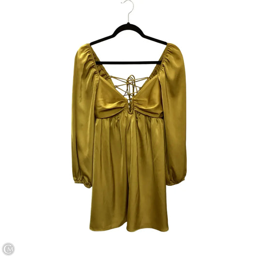 Dress Party Short By Mustard Seed In Yellow, Size: S