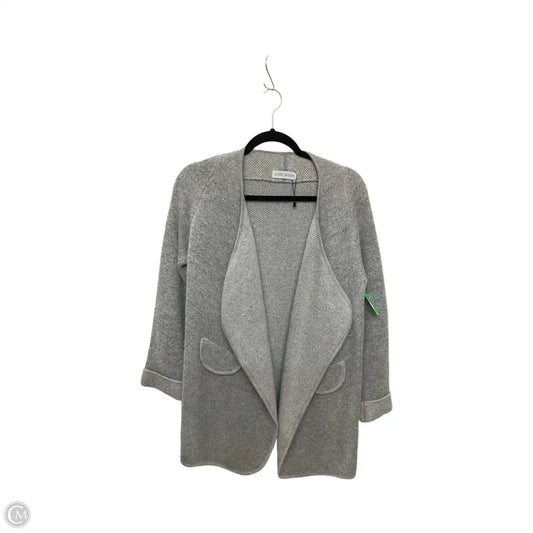 Cardigan By Chicwish In Grey, Size: M