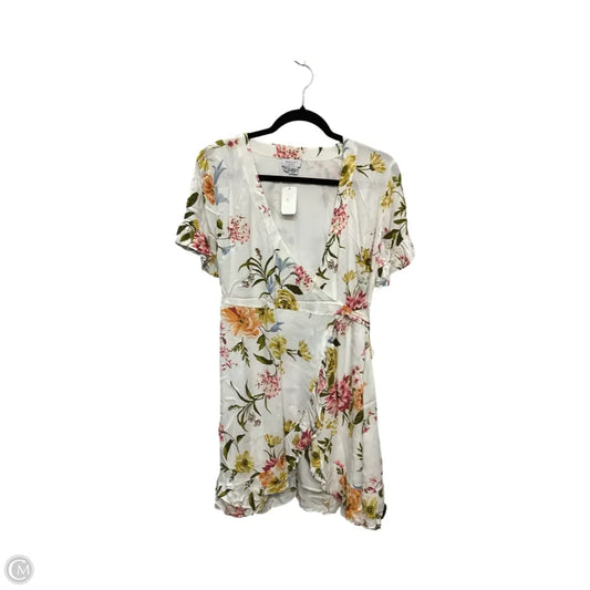 Designer Dress Casual Short By Clothes Mentor In Floral Print, Size: Xs