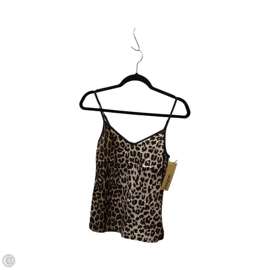 Designer Top Sleeveless Designer By All Saints In Animal Print, Size: 0