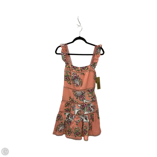 Designer Dress Casual Short By Clothes Mentor In Floral Print, Size: 2