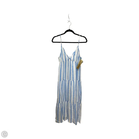 Designer Dress Casual Midi By Rails In Striped Pattern, Size: S