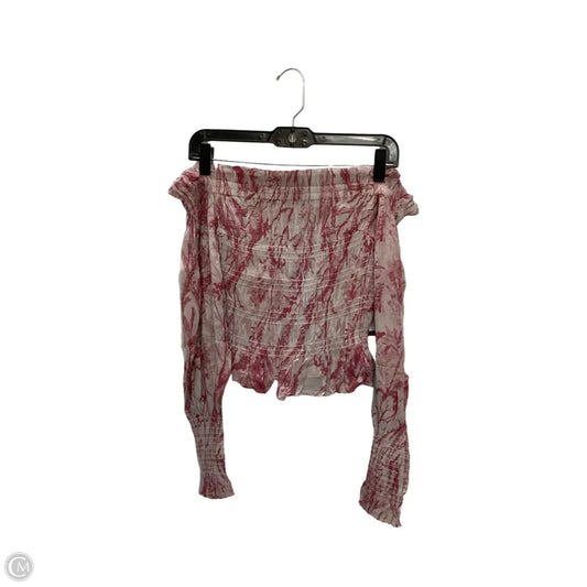 Designer Blouse Designer By All Saints In Pink, Size: 6