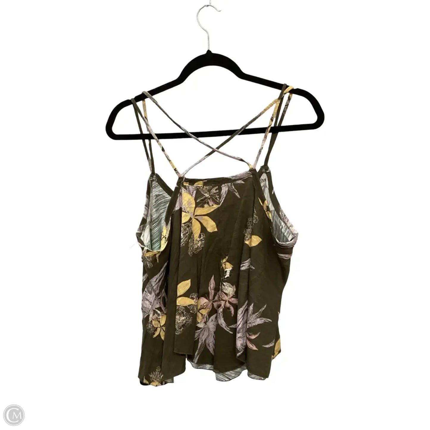 Blouse Sleeveless By We The Free In Green, Size: Xs