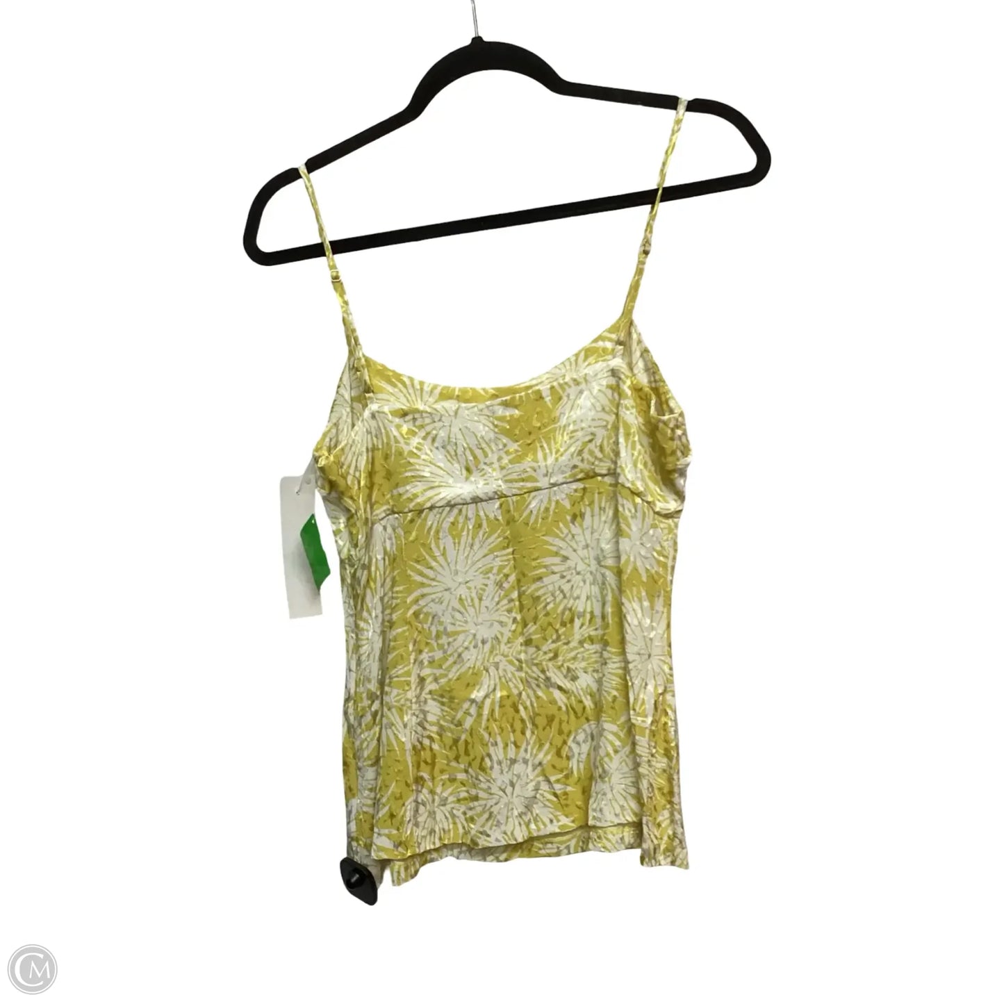 Designer Blouse Sleeveless By Rebecca Taylor In Yellow, Size: 6