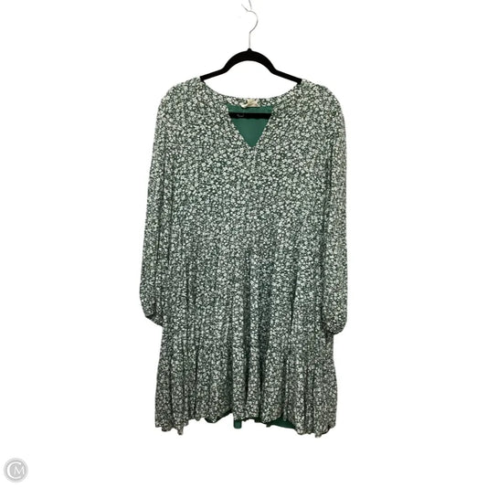 Dress Casual Short By Orange Creek In Green, Size: Xl