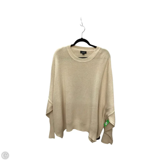 Sweater By Gigio In Tan, Size: L