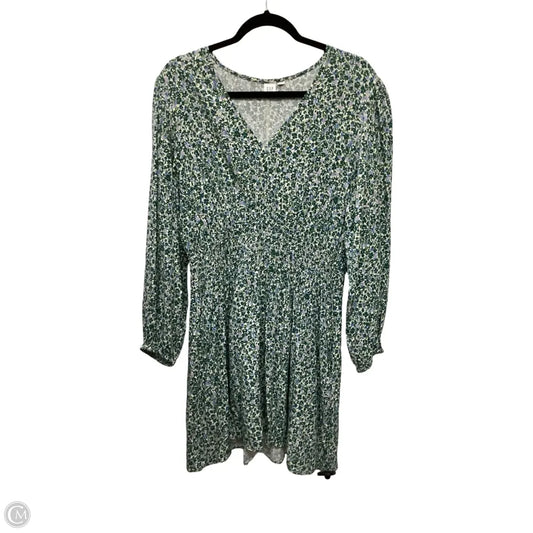 Dress Casual Short By Gap In Floral Print, Size: Xl