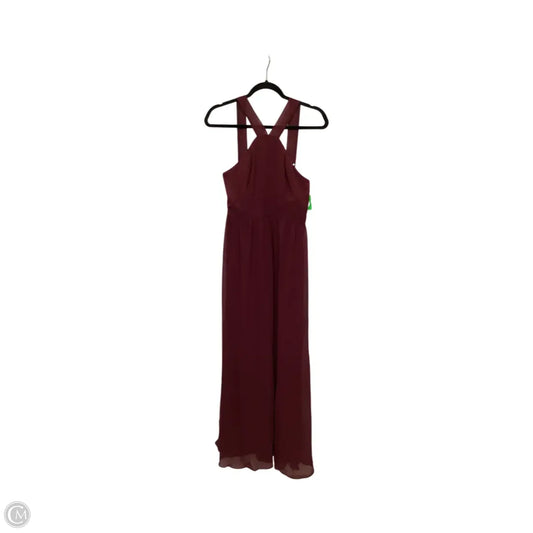 Dress Party Long By Levkoff In Red, Size: 4