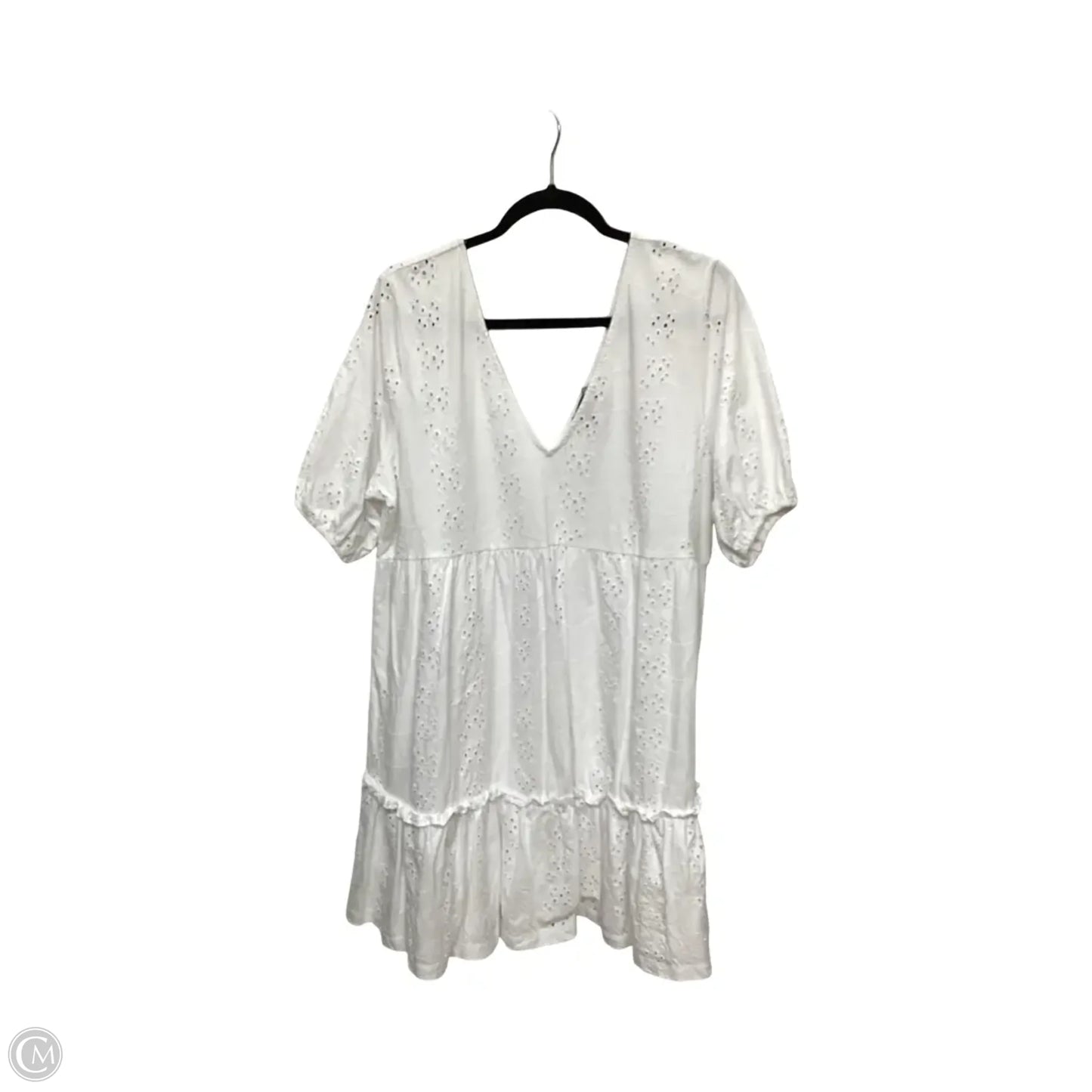 Dress Casual Short By Asos In White, Size: 12