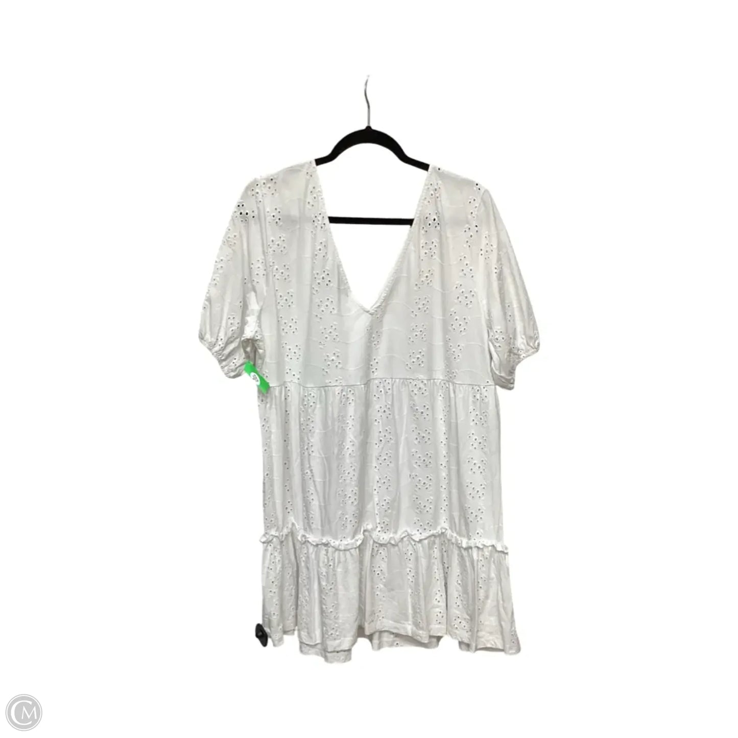 Dress Casual Short By Asos In White, Size: 12