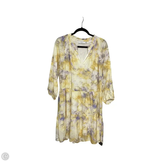 Dress Casual Short By Greylin In Yellow, Size: L