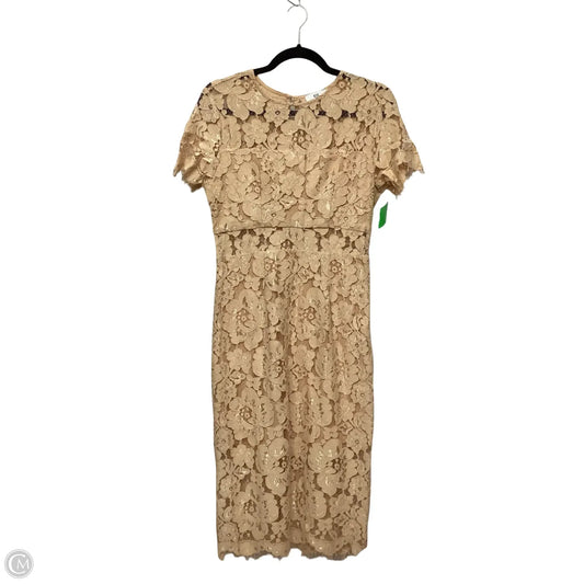 Dress Party Midi By Clothes Mentor In Orange, Size: M