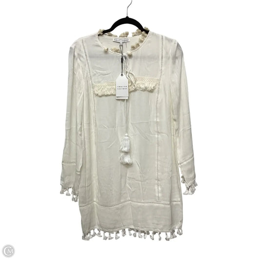 Dress Casual Short By English Factory In White, Size: S