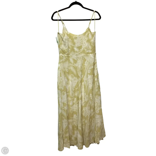 Dress Party Midi By Vince In Yellow, Size: S