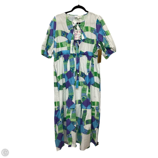 Designer Dress Casual Maxi By Clothes Mentor In Multi-colored, Size: L