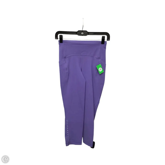 Athletic Leggings By Lululemon In Purple, Size: 4