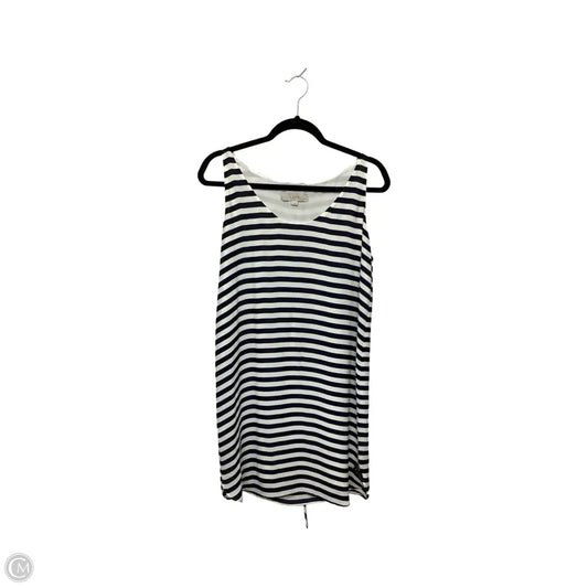 Dress Casual Short By Loft In Striped Pattern, Size: Mp