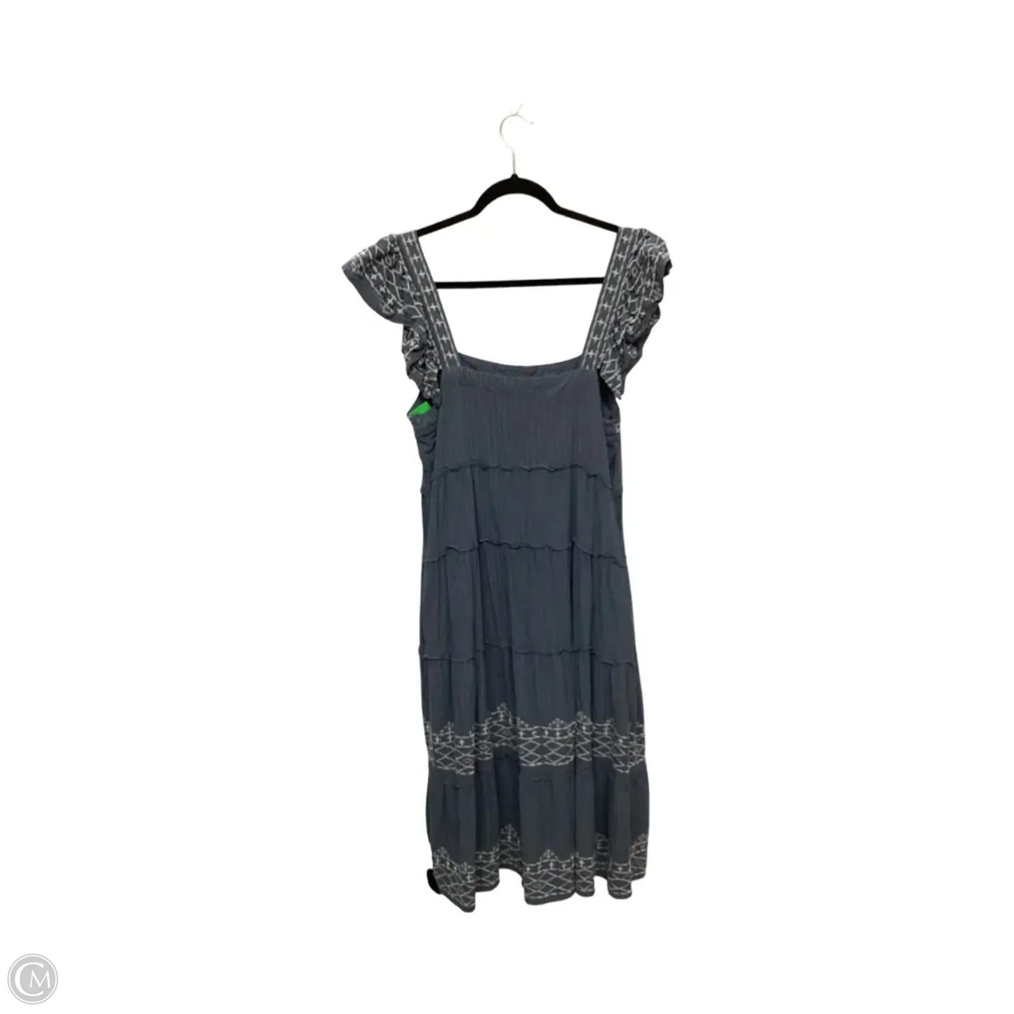 Dress Casual Midi By Knox Rose In Navy, Size: L